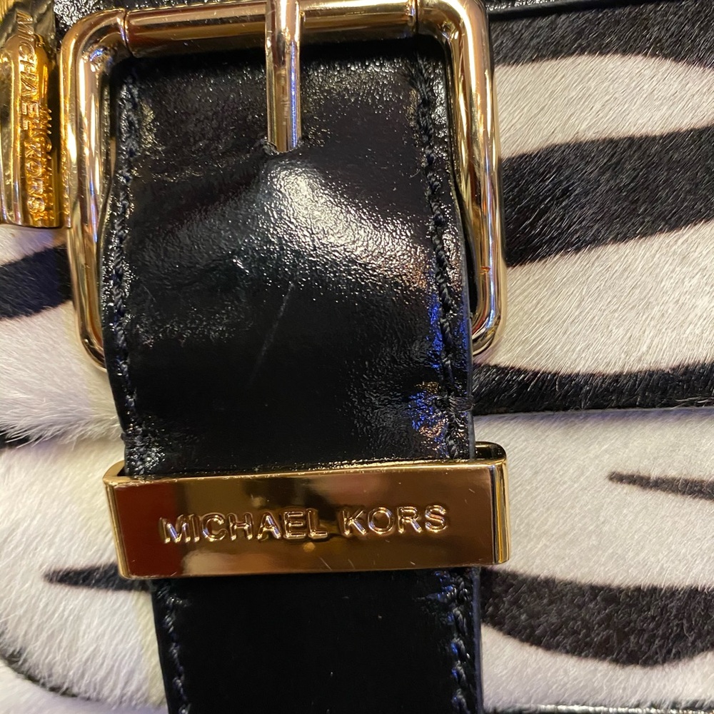 Michael Kors Zebra Print Satchel - image 4